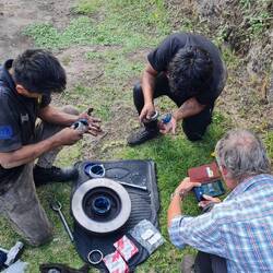 In Mexiko wurde ein nicht passendes inneres Radlager montiert. Das war der Fehler!