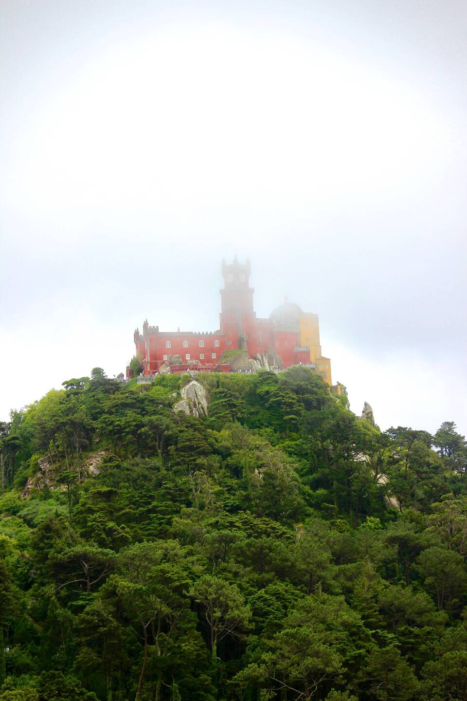 Palácio Nacional da Pena im Nebel