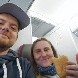 Flieger 3: 1,5 h nach Yogyakarta und die Müdigkeit wird größer
