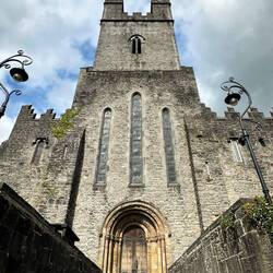 The church built in 1150 or so.