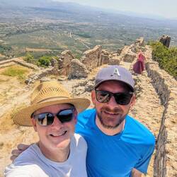 Mystras, hoch über Sparta.