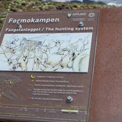 1000 Jahre alte Überreste von Rentierfanganlagen gibt's hier auch