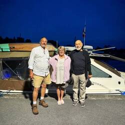 Some locals who visited with us tonight