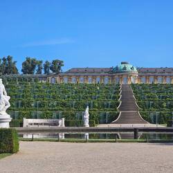 Schloß Sanssouci in Potsdam