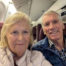 Long haul flight about to begin!
