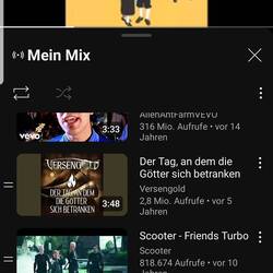Von youtube vorgeschlagen