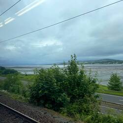 Der Clyde bei Ebbe...