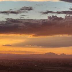 Sunset from Trevi