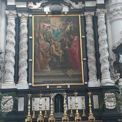 Reubens painted this altarpiece whilst he was a parishioner at St. Pauls