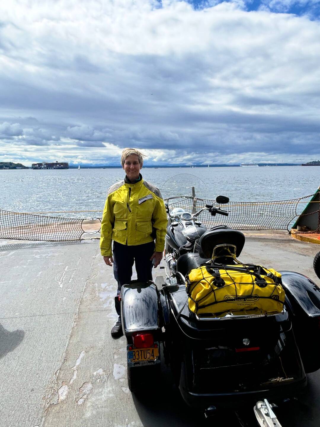 Front row seat on the ferry to Bainbridge
