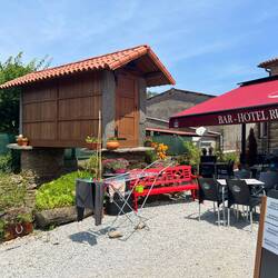 Horreos and our clothesline