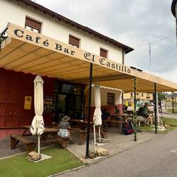 First stop for breakfast 2 in Villafranca