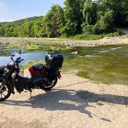 War kein Problem aber bei mehr Wasser wird's dann auch schwierig.