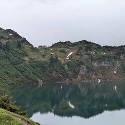 Ziel Freiburger Hütte in Sicht