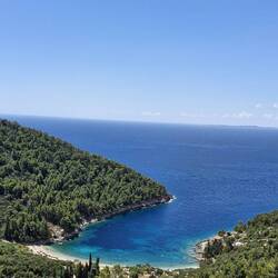 Amazing looking bay, would love to have had a swim