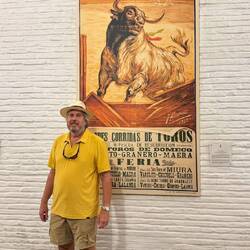 We visited the bullring and the museum associated with it. We did not go to a bullfight.