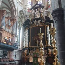 Inside St. Michaels church