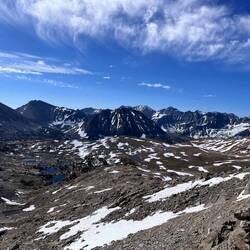 Blick vom Pinchot Pass