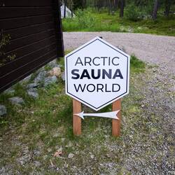 Und natürlich Sauna. Macht man hier ja so.