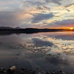 Ausblick von unserm Schlafplatz