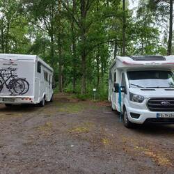 Angekommen am Läckö Campingplatz