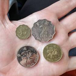 HK coins for the money collection