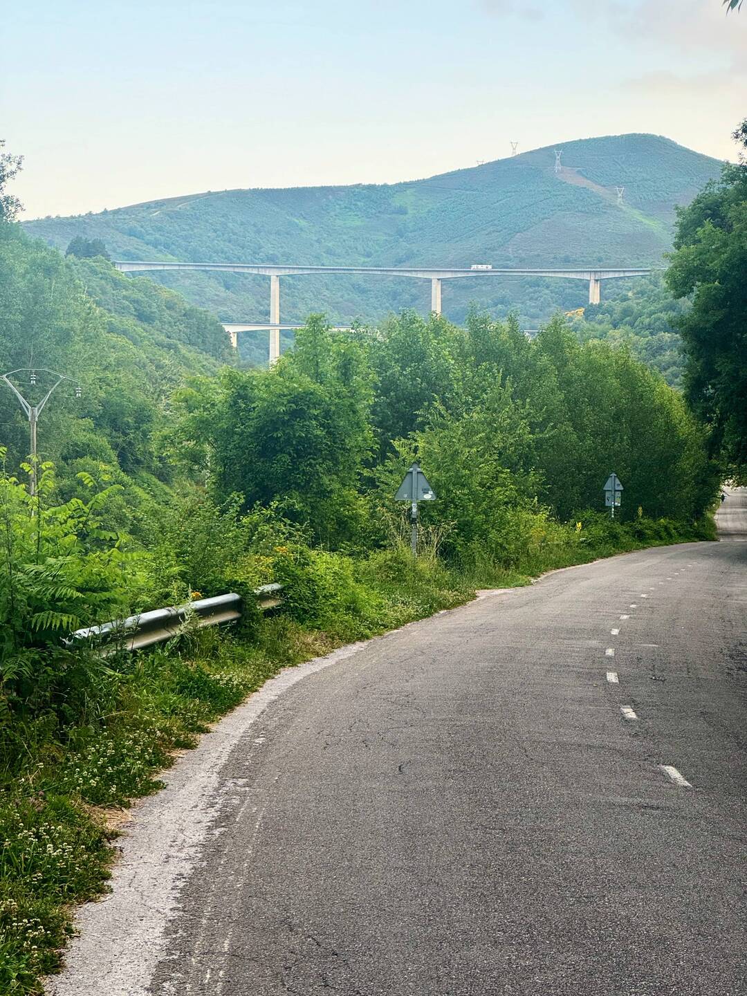 The Way passes well under several highways or do they pass well over the way?