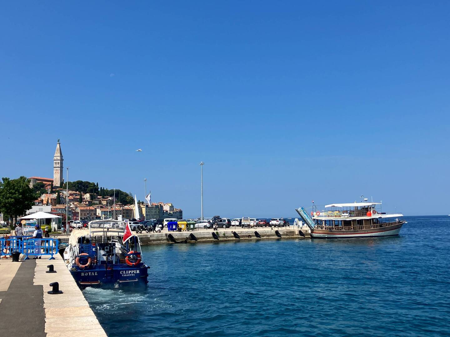 Mit em Velo uf Rovinj: 3.5km bi 29 Grad☀️