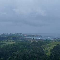 Views out over the coast along the way