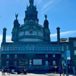 Notre-Dom-de-Bon-Secours Chapel 1655. Rear facade