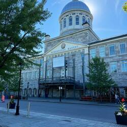 Bonsecours Market a public market and former legislative building 1847