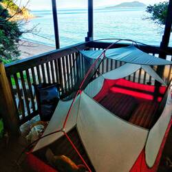 Jubiläumscamping: 100 Nächte im Zelt.