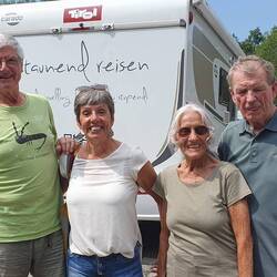 Marion, Rolf und wir