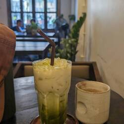 Disappointing matcha latte