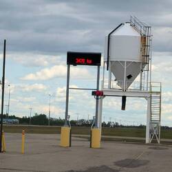 Freddies stolzes Gewicht, voll beladen