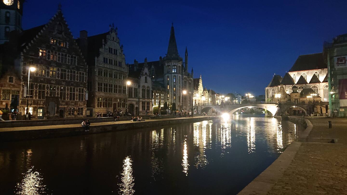 Ghent at night