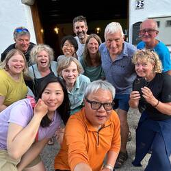 Celebrating St. John's Day (solstice) with friends