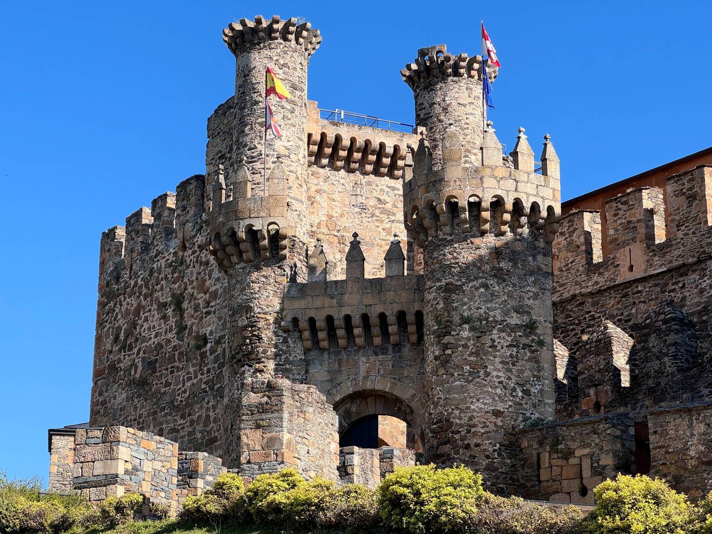 Templar castle in Ponferrada