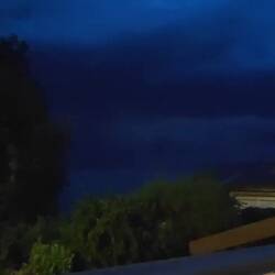 Gewitter über dem Lac Leman