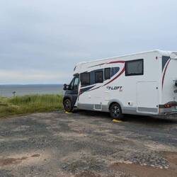 Stonehaven, unser Übernachtungsplatz