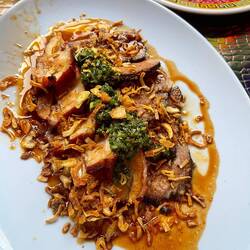 Cha siu platter shoulder and belly