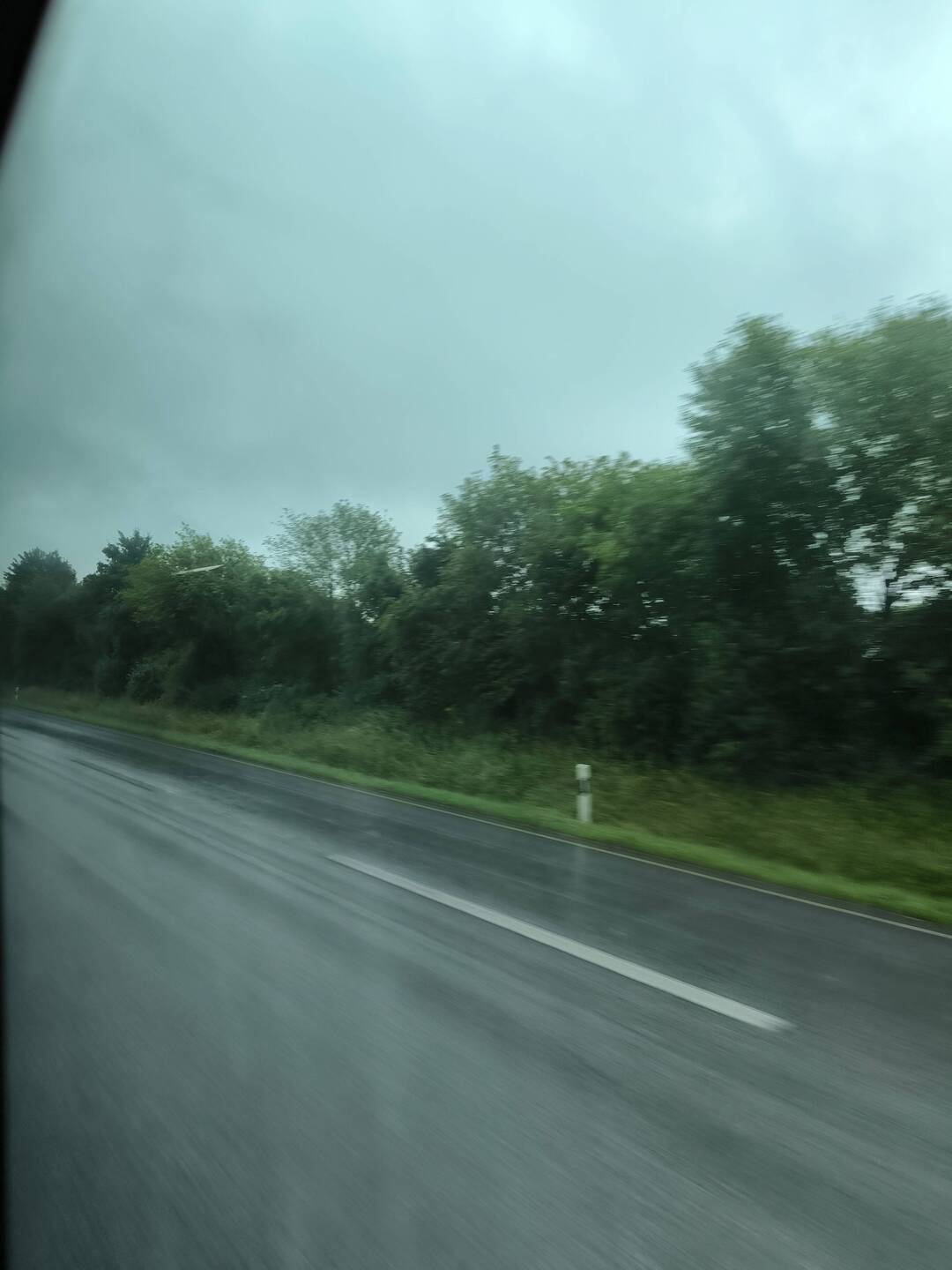 Rückreise auch nur Regen
