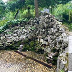 Drinkable water fountains in the park