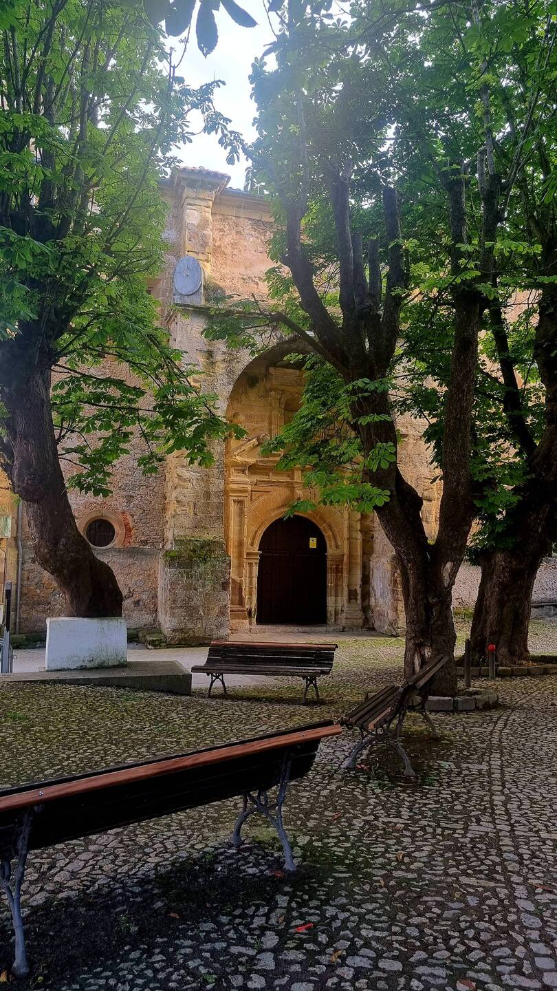 The cathedral in Comillas