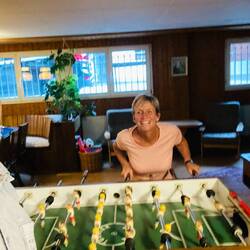 Intensives Tischfussballturnier