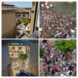 Sequence from top left to bottom right over two days