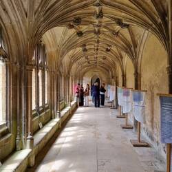 Cloisture in Lacock Abbey