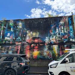 The street art in Belfast could have been its own post.