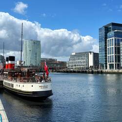 River view of downtown Belfast.