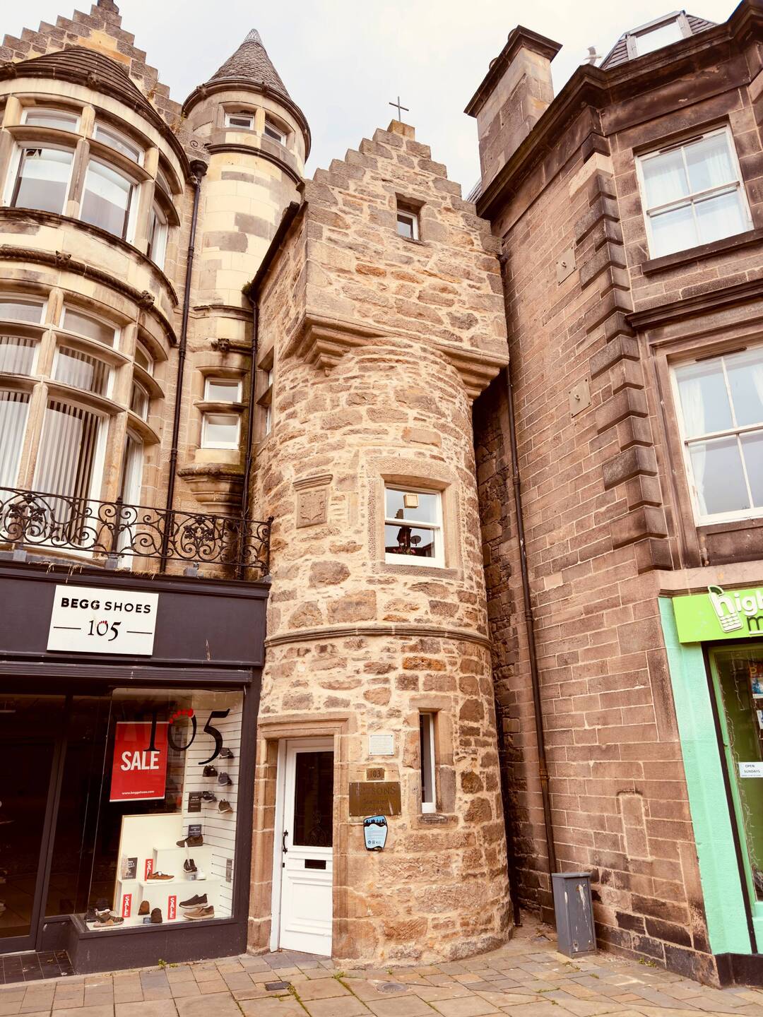 Ältestes Haus in Elgin